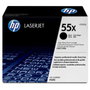 HP Cartouche de toner 55X CE255X Noir