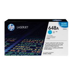 HP Cartouche de toner 648A CE261A Cyan