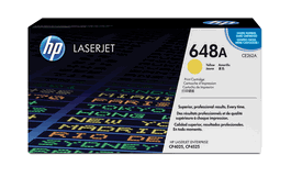 HP 648A Jaune (CE262A) Cartouche de Toner