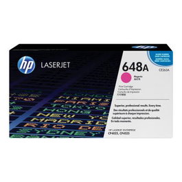 HP Cartouche CE263A Magenta No 648A - Cartouche d'encre originale pour imprimantes HP