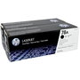 HP Toner 78A CE278AD Noir Double Pack