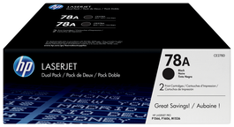 HP Toner 78A / CE278AD Noir - Cartouche d'encre - Pack double