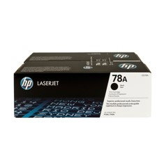 HP Toner 78A CE278AD Noir Double Pack