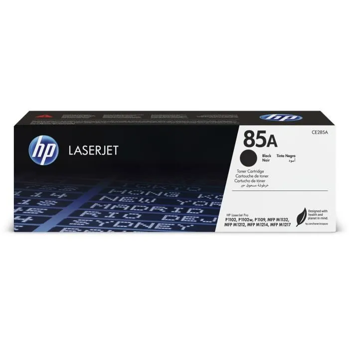 HP Cartouche de toner 85A CE285A Noir HP Cartouche de toner 85A CE285A Noir