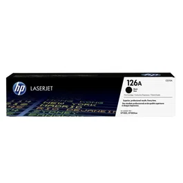 HP CE310A Cartouche de toner noir authentique 126A pour imprimantes LaserJet CP1025, CP1025nw, 100 MFP M175, 200 MFP M275 - Rendement 1200 pages
