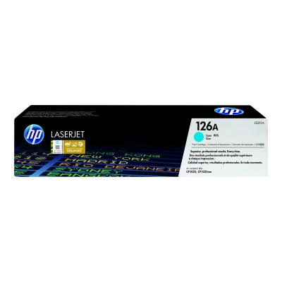 HP Cartouche de toner 126A CE311A Cyan