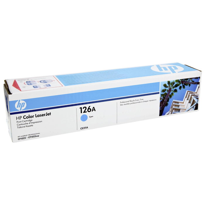 HP Cartouche de toner 126A CE311A Cyan