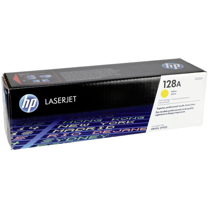 HP Cartouche de toner 128A CE322A Jaune HP Cartouche de toner 128A CE322A Jaune