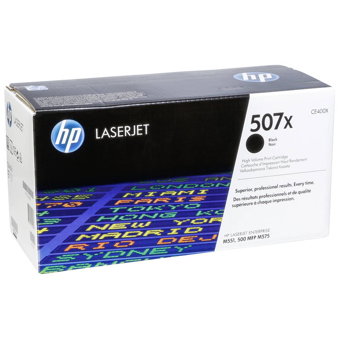 HP 507X Noir XL (CE400X)
