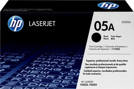 HP Cartouche Toner CE505A 05A 05A Noir Original - Qualité LaserJet