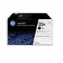 HP Pack de 2 Toner 05A CE505D Noir
