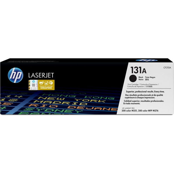 HP Cartouche de toner 131A CF210A Noir