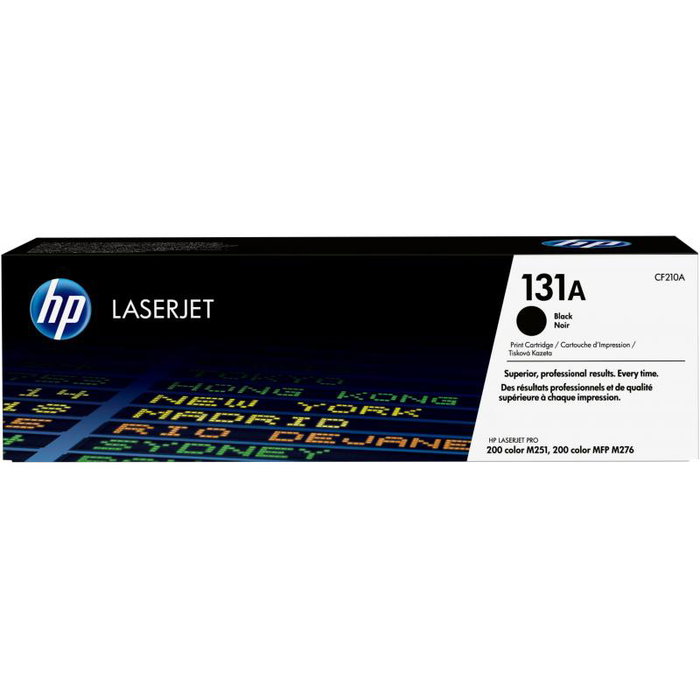 HP Cartouche de toner 131A CF210A Noir