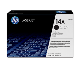 HP Toner Cartouche d'encre Noir CF214A (14A) pour imprimante laser