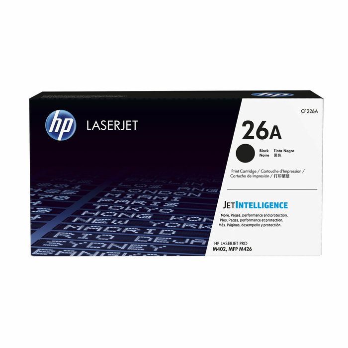 HP Cartouche de toner 26A noir CF226A pour LaserJet Pro M402/MFP M426
