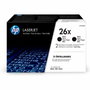 HP Pack de 2 cartouches de toner LaserJet 26X CF226XD Noir haute capacité