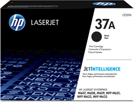 HP Cartouche d'encre Toner Noir 37A / CF237A pour imprimantes LaserJet