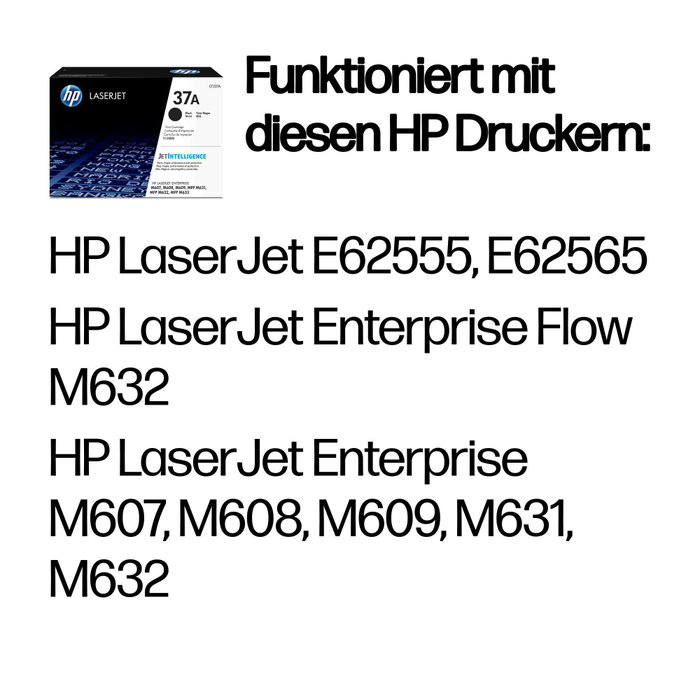 HP Toner 37A CF237A Noir HP Toner 37A CF237A Noir