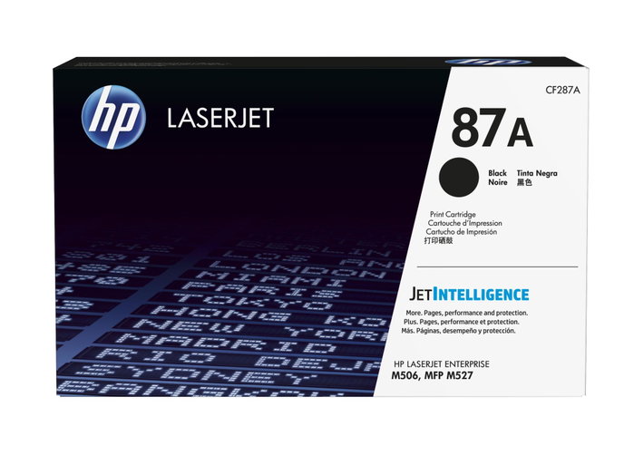 HP 87A CF287A Noir
