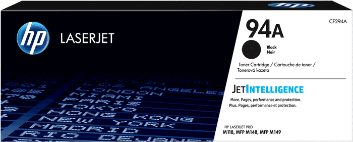 HP 94A CF294A Cartouche de Toner Noir Original HP 94A CF294A Cartouche de Toner Noir Original