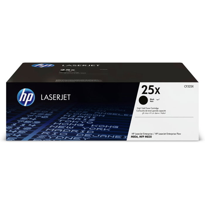 HP 25X CF325X Noir