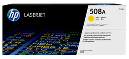 HP Toner 508A / CF362A Jaune - Cartouche de toner compatible pour imprimante laser