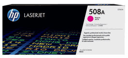 HP Toner 508A / CF363A Magenta - Cartouche d'encre originale pour imprimante laser
