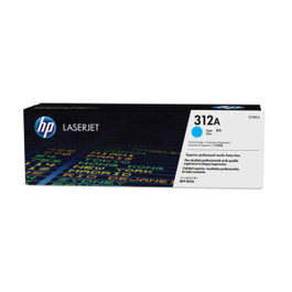 HP Cartouche de toner 312A Cyan CF381A