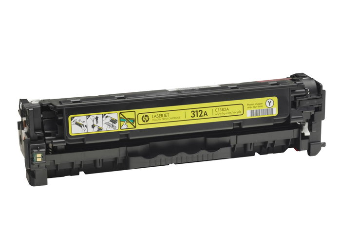 HP Cartouche de toner 312A CF382A Jaune HP Cartouche de toner 312A CF382A Jaune