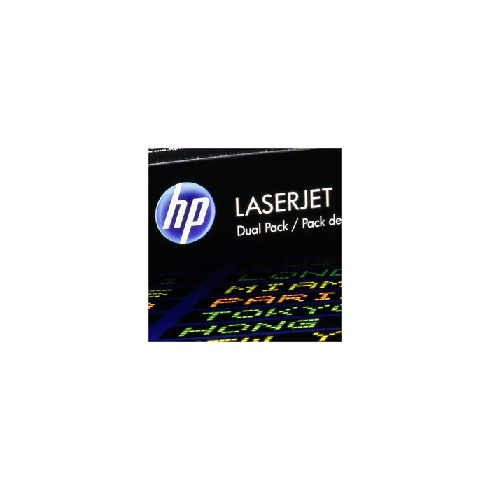 HP Pack de 2 cartouches de toner LaserJet 201X CF400XD noir haute capacité