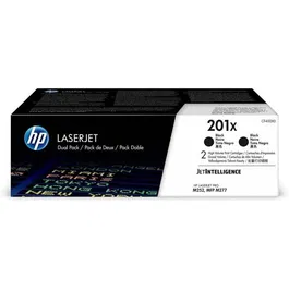 HP Toner 201X / CF400XD Noir Pack Double - Cartouche d'encre pour imprimante