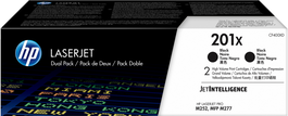 HP Toner 201X / CF400XD Noir Pack Double - Cartouche d'encre pour imprimante