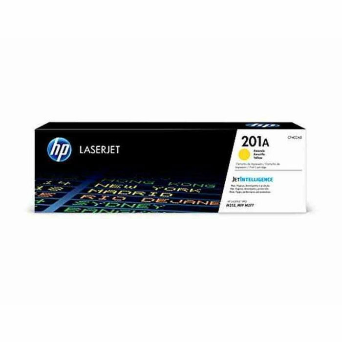 HP Toner 201A CF402A Jaune pour LaserJet Pro M252 et M277 HP Toner 201A CF402A Jaune pour LaserJet Pro M252 et M277