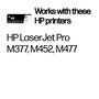 HP Cartouche de toner 410A CF410A Noir
