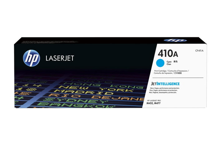 HP 410A Cyan (CF411A) Cartouche de Toner HP 410A Cyan (CF411A) Cartouche de Toner