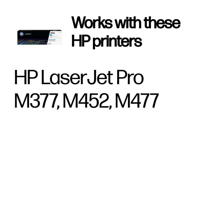 HP 410A Cyan (CF411A) Cartouche de Toner