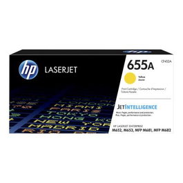 HP Cartouche d'encre jaune CF452A (No 655A) pour imprimante HP - Cartouche d'origine
