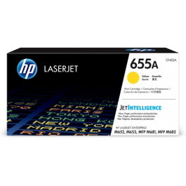 HP Toner 655A Jaune CF452A Cartouche Laser Original Haute Capacité 10500 Pages