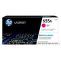 HP Cartouche Toner 655A Magenta Original CF453A - Compatible LaserJet Enterprise M652 M653 M681 M682