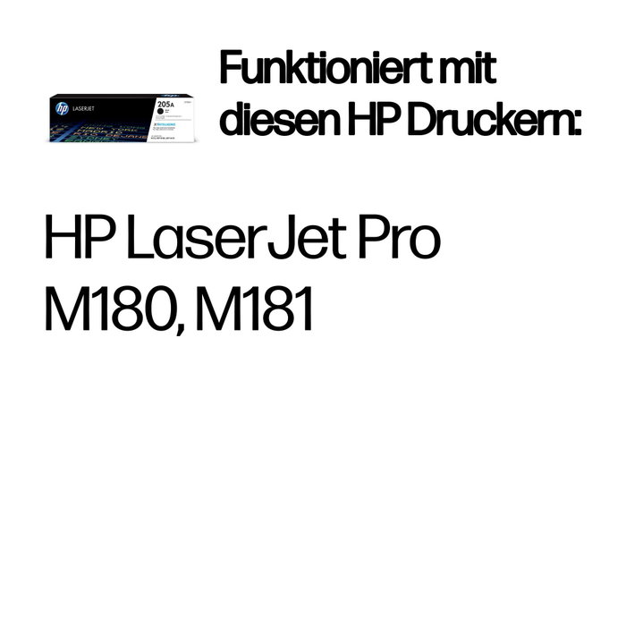 HP Cartouche de toner 205A CF530A Noir Standard HP Cartouche de toner 205A CF530A Noir Standard