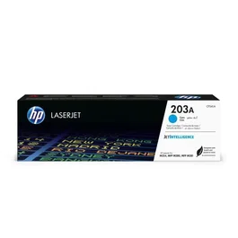 HP Cartouche de Toner Cyan Authentique CF541A (HP 203A) pour Imprimantes LaserJet Pro M254, M280, M281