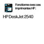 HP Cartouche d'encre authentique 301 Noir - Haute qualité d'impression fiable pour usage domestique et professionnel