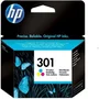 HP Cartouche d'encre 301 CH562EE - Tricolore Cyan, Magenta, Jaune - Compatible HP Deskjet, ENVY, Officejet