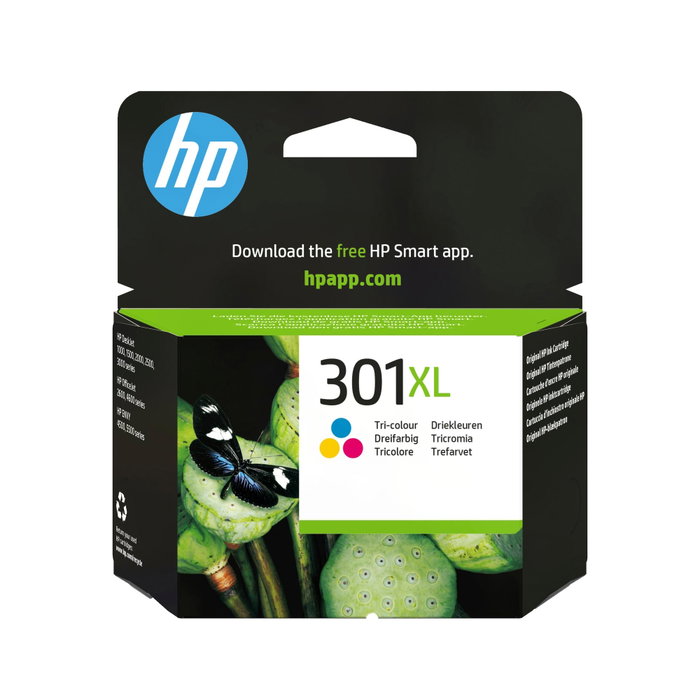 HP 301XL Cartouche d'encre Tricolore Haute Capacité (CH564EE)
