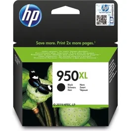 HP Cartouche d'encre noire Grande Capacité Authentique CN045AE (950XL) - Pour OfficeJet Pro 251dw, 276dw, 8100, 8600