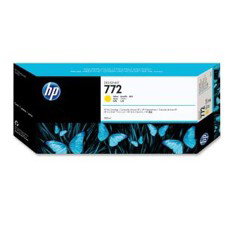 HP Cartouche d'encre 772 Jaune 300 mL
