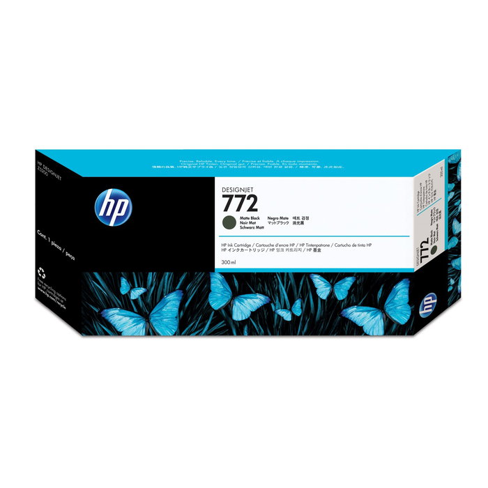 HP Cartouche d'encre 772 Noir mat 300ml HP Cartouche d'encre 772 Noir mat 300ml