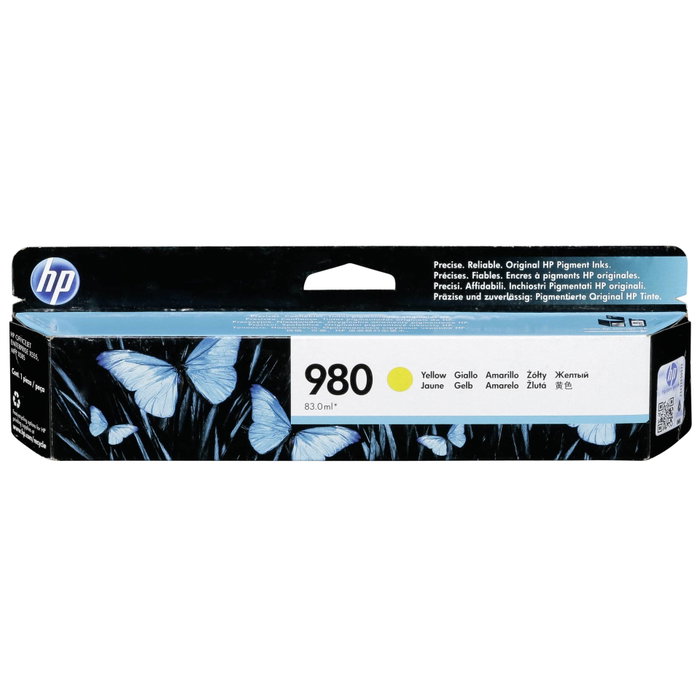 HP D8J09A Cartouche d'encre jaune Nr. 980 pour Officejet Enterprise