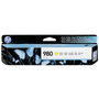 HP D8J09A Cartouche d'encre jaune Nr. 980 pour Officejet Enterprise