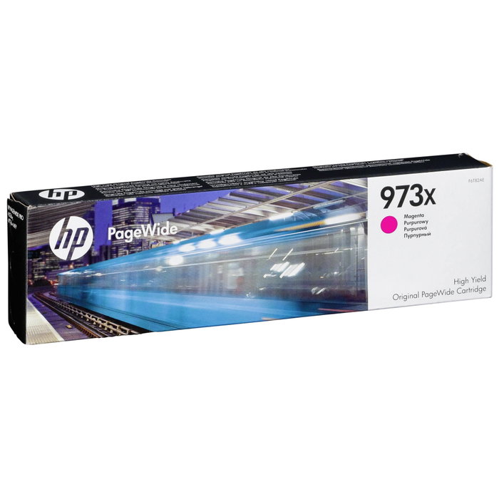HP 973X Cartouche d'encre PageWide Magenta haute capacité HP 973X Cartouche d'encre PageWide Magenta haute capacité